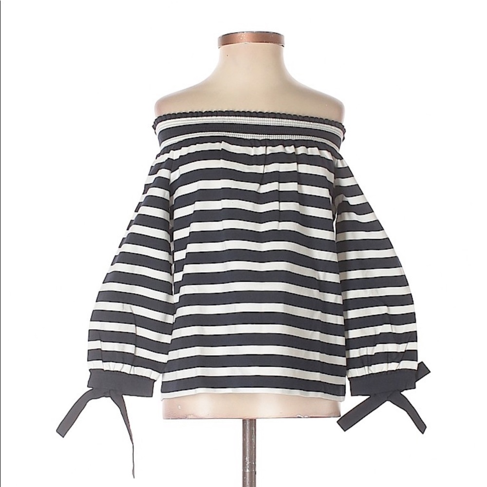 J Crew Nautical Stripe Top